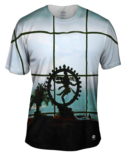 Yoga Festival View Mens T-Shirt
