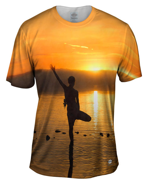 Dead Sea Yoga Mens T-Shirt