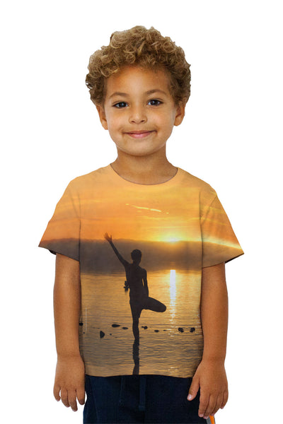 Kids Dead Sea Yoga Kids T-Shirt