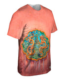 Two Dragons Chasing A Pearl