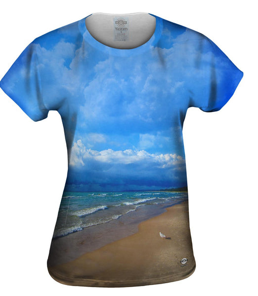 Chilly Morning Walk Womens Top