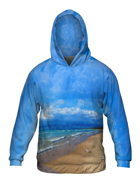 Chilly Morning Walk Mens Hoodie Sweater