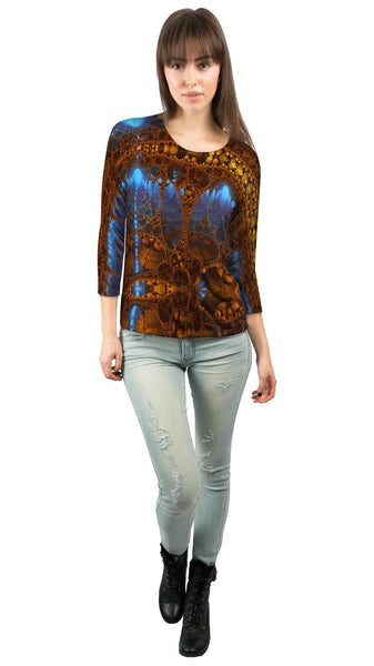 Infinity Future Fractal&nbsp;Womens 3/4 Sleeve