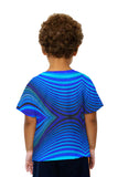 Kids Wave Lines Pattern Abstract