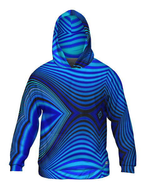 Wave Lines Pattern Abstract&nbsp;Mens Hoodie Sweater