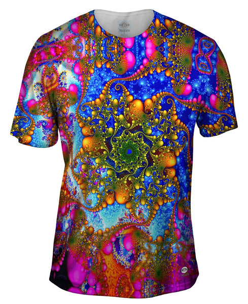 Psychedelic Curl Mens T-Shirt