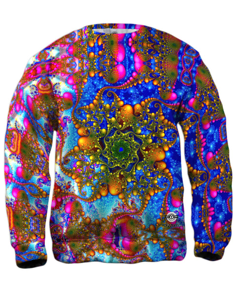 Psychedelic Curl Mens Sweatshirt
