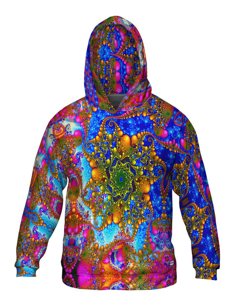 Psychedelic Curl Mens Hoodie Sweater