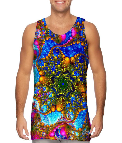 Psychedelic Curl Mens Tank Top