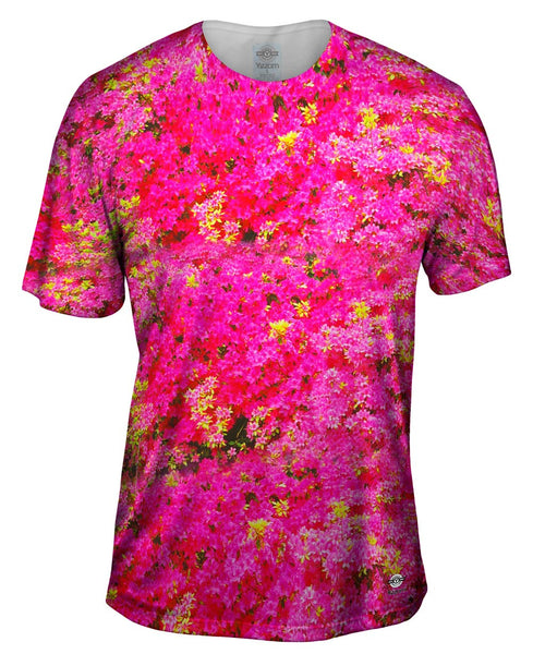 Pink Flower Medley Mens T-Shirt