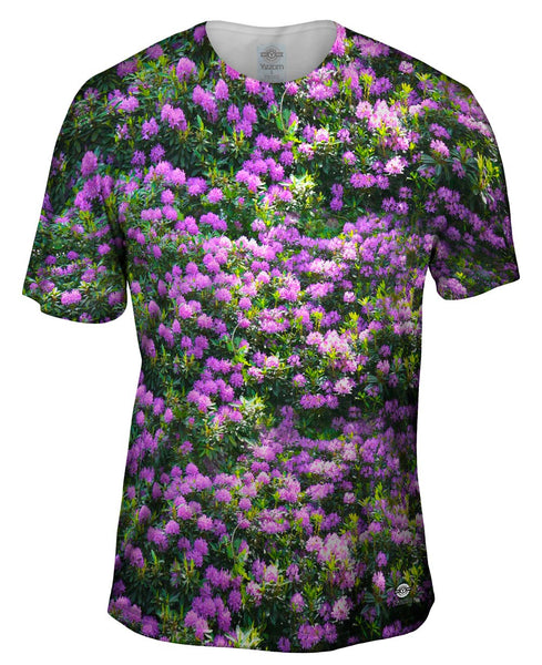 Purple Flower Medley Mens T-Shirt