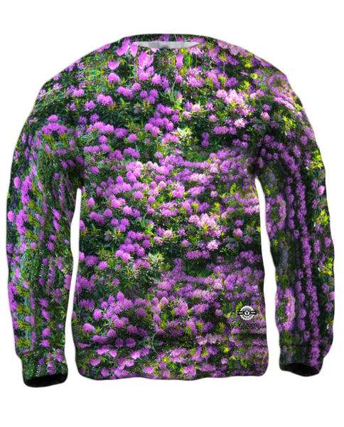 Purple Flower Medley&nbsp;Mens Sweatshirt