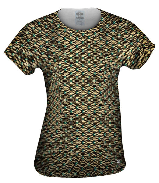 Typewritter Letters Pattern Copy&nbsp;Womens Top