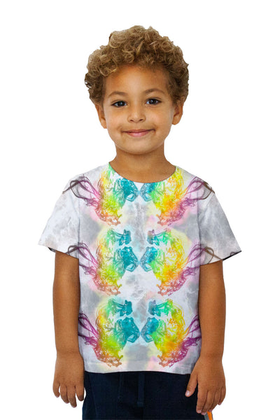 Kids Ink Splash Purple Rainbow&nbsp;Kids T-Shirt