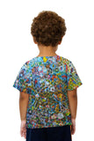 Kids Flower Paint Balls Collage