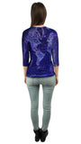 World Map Neon Close