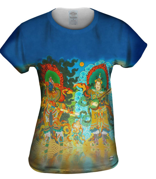 Bylukuppe Wall Paintings Womens Top