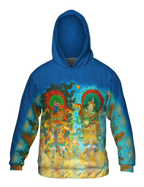 Bylukuppe Wall Paintings Mens Hoodie Sweater