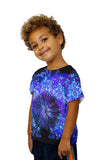 Kids Flower Darkblue Fluorescent