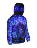 Flower Darkblue Fluorescent