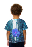 Kids City Blue Flower Script