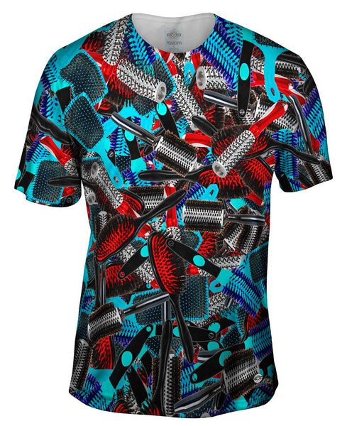 Cosmetology Hair Brush Mens T-Shirt