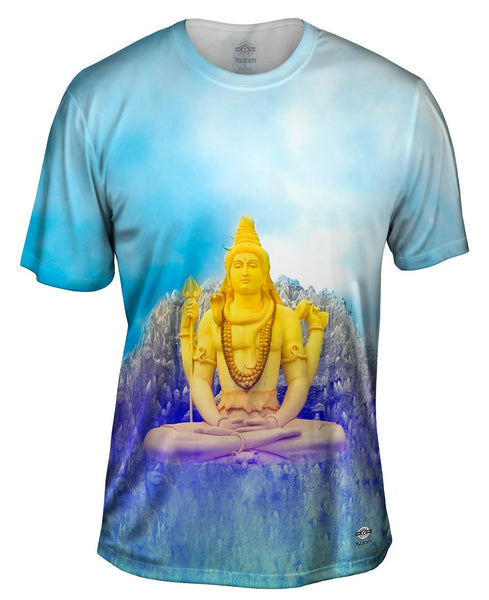 Lord Shiva Meditation Mens T-Shirt
