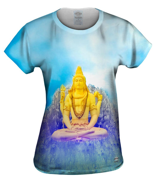 Lord Shiva Meditation Womens Top