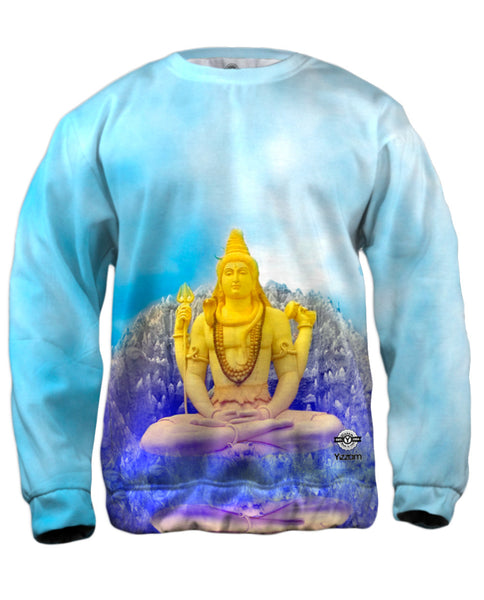 Lord Shiva Meditation Mens Sweatshirt