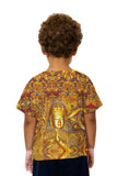 Kids Gold Buddha Chinese Temple