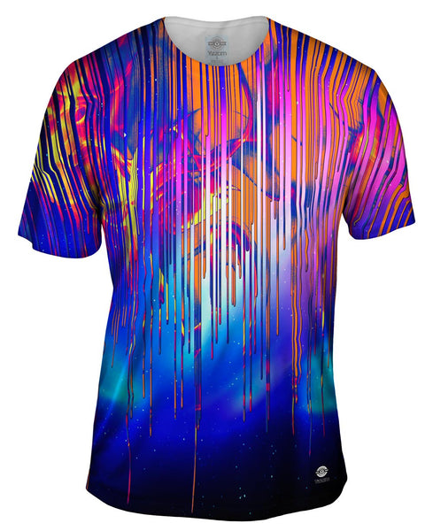 Dripping Galaxy Mens T-Shirt