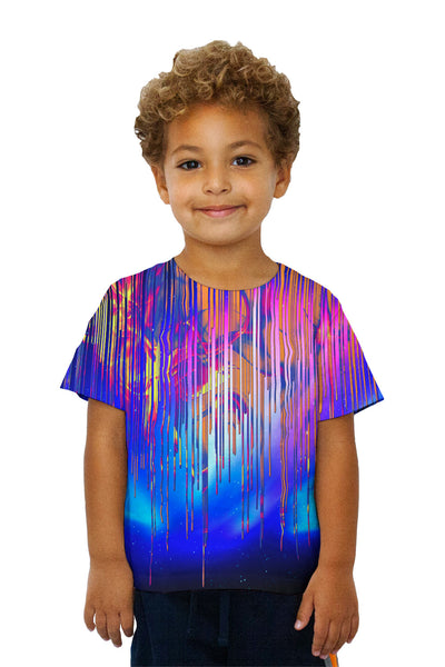 Kids Dripping Galaxy Kids T-Shirt