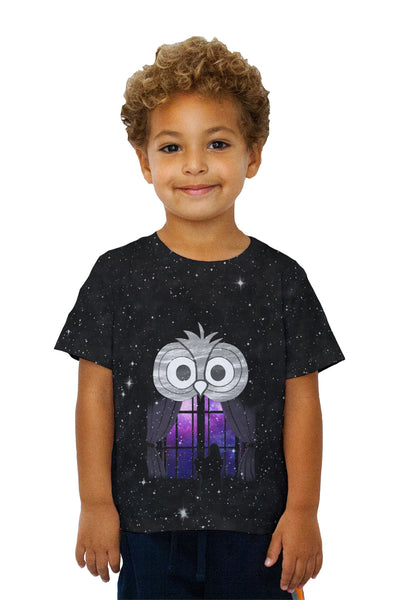 Kids Galaxy Owl Kids T-Shirt
