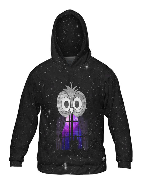 Galaxy Owl&nbsp;Mens Hoodie Sweater