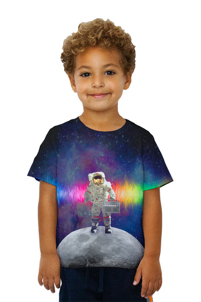 Kids Astronaut Hipster Kids T-Shirt