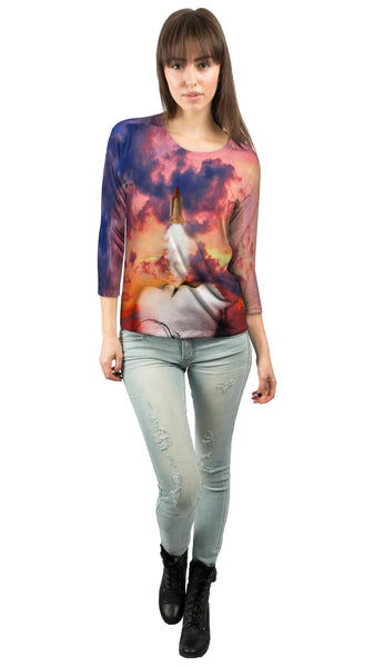 Take Off Lips&nbsp;Womens 3/4 Sleeve