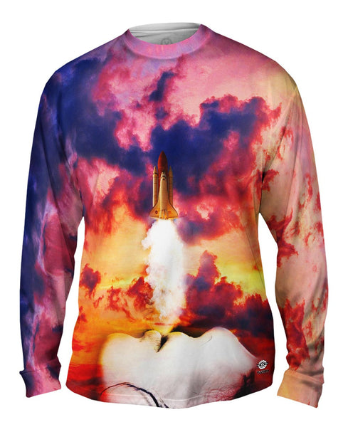 Take Off Lips&nbsp;Mens Long Sleeve