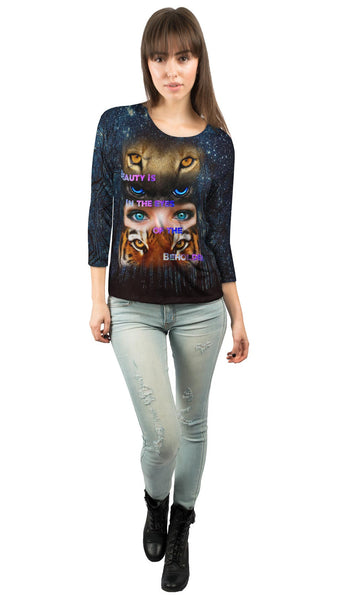 Eyes&nbsp;Womens 3/4 Sleeve