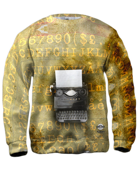 Typewriter Fest Mens Sweatshirt
