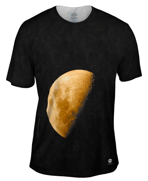 Moon Craters Art Mens T-Shirt