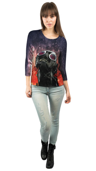 Humanity Wont Compute Space Galaxy&nbsp;Womens 3/4 Sleeve