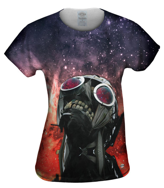 Humanity Wont Compute Space Galaxy Womens Top