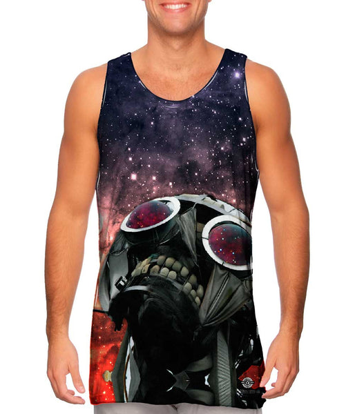 Humanity Wont Compute Space Galaxy Mens Tank Top