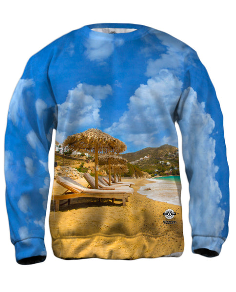 Peace In The Island&nbsp;Mens Sweatshirt
