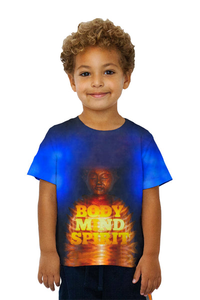 Kids Yoga Buddha Wave Deity Shiva&nbsp;Kids T-Shirt