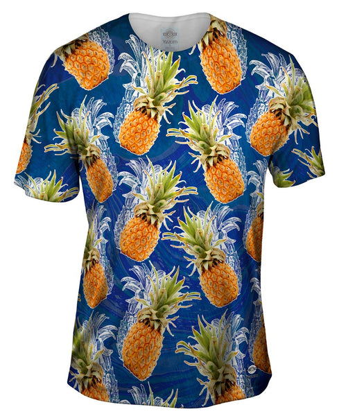 Summer Pineapple Mens T-Shirt