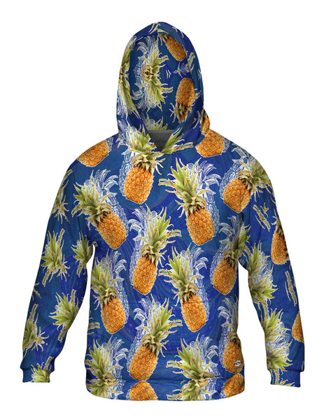 Summer Pineapple Mens Hoodie Sweater
