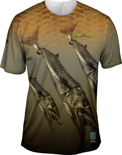 Barracuda Dive Bomb Khaki Mens T-Shirt