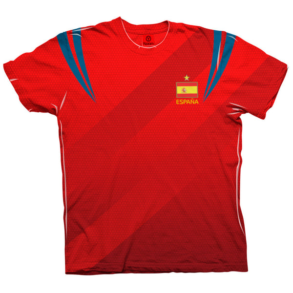Spain - #10 - Order Number Mens T-Shirt